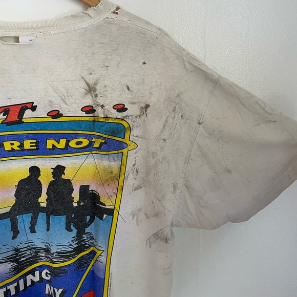 I Love You Man But You’re Not Getting My Bud Light thrashed vintage shirt - Picture 5 of 7